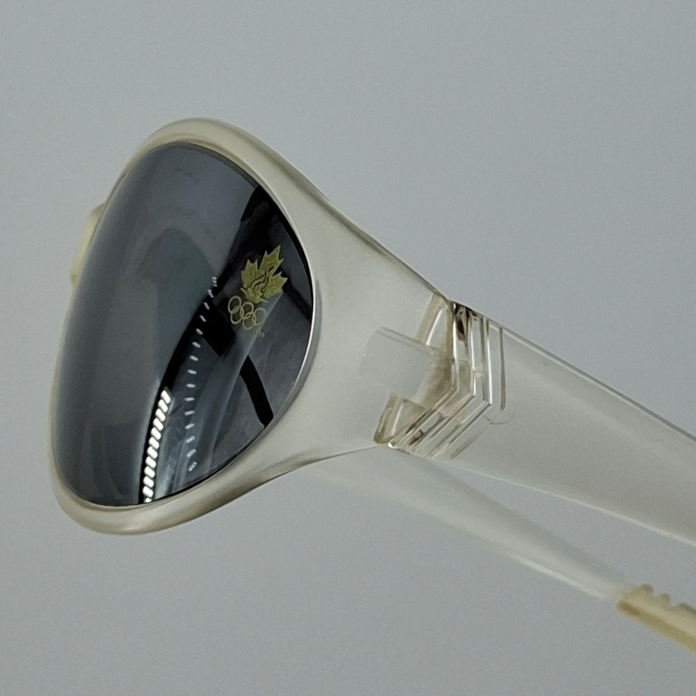 Vintage 90s Team Canada Olympic Sunglasses Laser Etched Lens Memorabilia